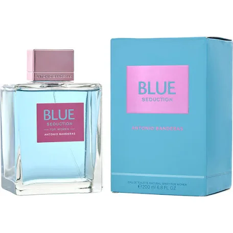BLUE SEDUCTION WOMEN EDT - 200 ML (6.7 OZ) BY ANTONIO BANDERAS