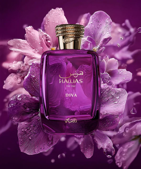 HAWAS DIVA WOMEN EDP - 100ML (3.40z) By RASASI