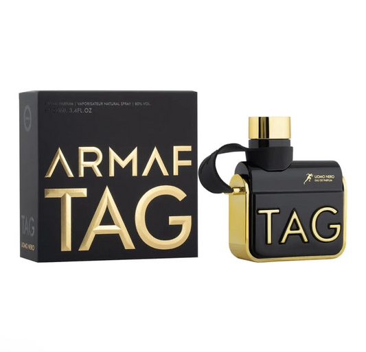TAG Him Uomo Nero Men EDP - 100 MI (3.4 Oz) By Armaf