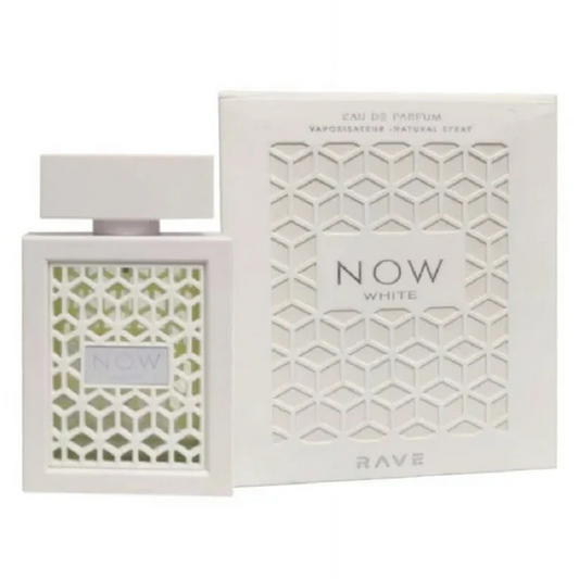 RAVE NOW WHITE UNISEX 3.4 OZ. EDP - 100ML BY LATTAFA